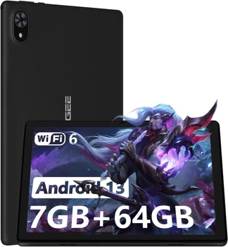 Планшет 10.1" Doogee U9 7/64Gb 4 ядра Android 13 5060 mAh Черный Factory Recertified
