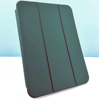 Чохол iPad Air 4/5 10.9" Air 11" M2/M3 Pro 11" 2018-2019 TPU Transparent Pen Slot Smart Case pine green