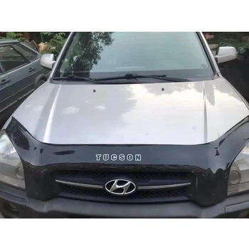Дефлектор капота (мухобойка) VIP-TUNING для Hyundai Tucson 2004-2015