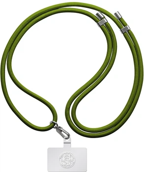 Ремешок для смартфона ArmorStandart Rope Titanium Moss with Clear holder (ARM76100)