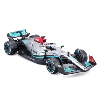 Колекційна Модель Bburago F1 Mercedes-AMG Performance W13 2022 #63 George Russell 1/43 Model Car (B18-38065) / Формула 1 / Мерседес АМГ