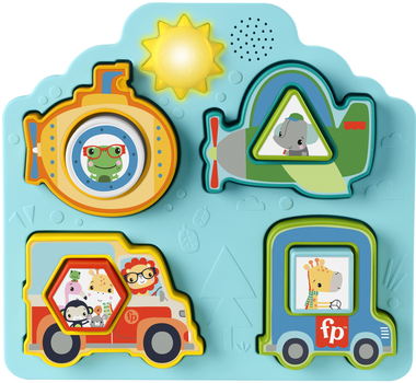 Zabawka edukacyjna Fisher-Price Transport i figurki HRP31 (0194735182701)