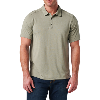 Футболка поло 5.11 Tactical Paramount Chest Polo Mortar Heather XL (41298-1088)