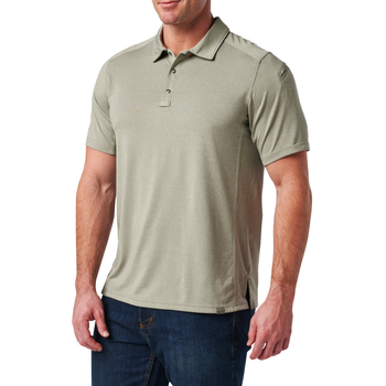 Футболка поло 5.11 Tactical Paramount Chest Polo Mortar Heather XL (41298-1088)