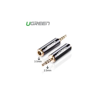 Аудіокабель Ugreen 2.5 мм – AUX 3.5 мм чорний