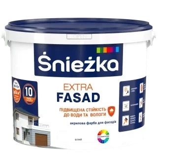 Акриловая краска для фасадов Sniezka Extra Fasad 7кг (42976)