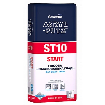 Шпаклівка акрилова Sniezka Acryl-Putz (2в1) ST10 (2.5 кг) (38253)