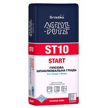 Шпаклівка акрилова Sniezka Acryl-Putz (2в1) ST10 (5 кг) (11003)