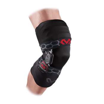 Укрепляющий наколенник (Левый) McDavid Elite Bio-Logix™ Knee Support Brace(4200(Left)) XL Черный