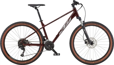 Велосипед KTM PENNY LANE 271 27.5" рама M/42 2023 Темно-красный (9008594450356)