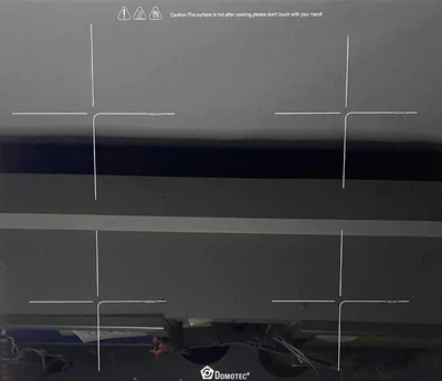 Плита индукционная 4-x зонная варочная поверхность Domotec MS-5864 Черный