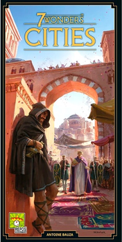 Додаток до настільної гри Asmodee 7 Wonders of the World: Cities (5425016924532)