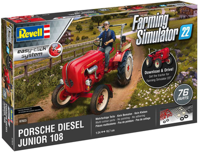 Збірна модель Revell Porsche Junior 108 масштаб 1:24 (4009803007823)