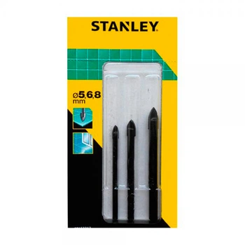 Набор сверл по керамике Stanley STA53312-QZ 3 шт