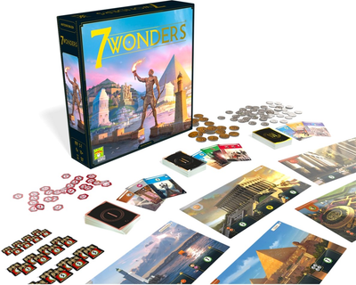 Gra planszowa Asmodee 7 Wonders of the World Basic Game (5425016924105)