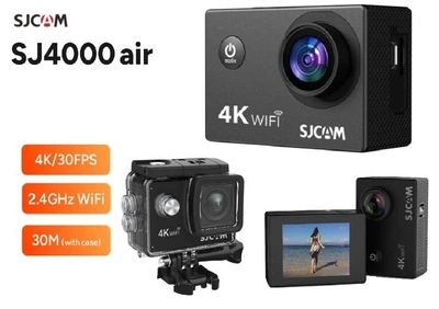 Экшн action камера SJCAM SJ4000AIR c дисплеем WiFi p2p герметичный аквабокс