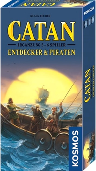 Додаток до настільної гри Kosmos Catan: Explorers and Pirates для 5-6 гравців 694111 (4002051694111)
