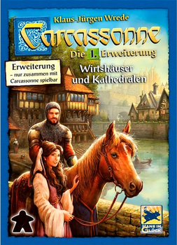 Dodatek do gry planszowej Asmodee Carcassonne: Taverns and Cathedrals (4015566018266)