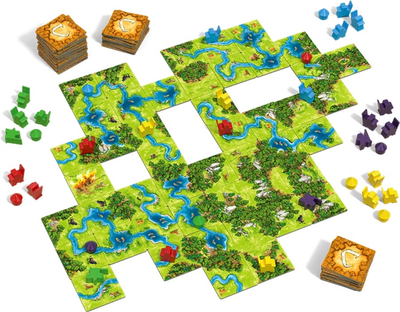 Gra planszowa Asmodee Carcassonne Hunters and Gatherers (4015566018419)