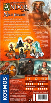 Додаток до настільної гри Kosmos The Legends of Andor: New Heroes (4002051692261)