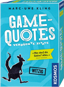 Настільна гра Kosmos Game of Quotes Marc-Uwe Kling (4002051692926)