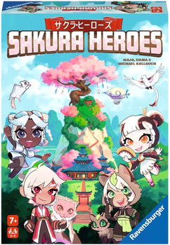 Gra planszowa Ravensburger Sakura Heroes (4005556209576)