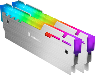 Радіатор для RAM Jonsbo NC-3 2x ARGB Silver (NC-3 ARGBX2)