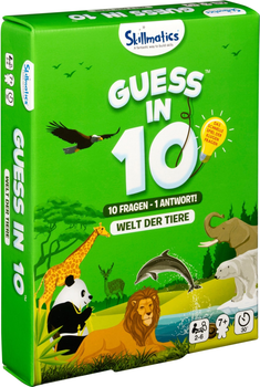 Настільна гра Spin Master Games Guess in 10 Guessing Game World of Animals (0778988372913)