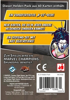 Dodatek do gry planszowej Asmodee Marvel Champions: X-23 (0841333123031)