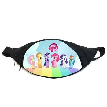 Поясная сумка бананка Мой маленький пони My little pony (GB-MLP 01-08) Gear Bag черная