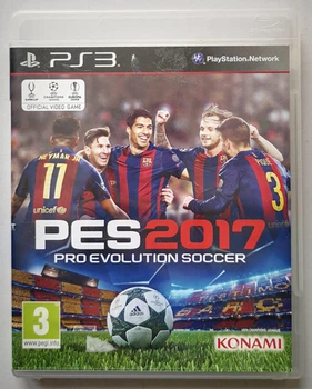 Pro Evolution Soccer 2017, Б/У, русские субтитры - диск для PlayStation 3