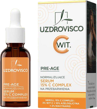 Serum do twarzy Uzdrovisco Pre-Age z witaminą C 15 % 30 ml (5904917482209)