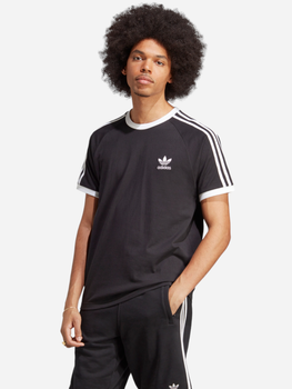 T-shirt męski bawełniany adidas Adicolor Classics 3-Stripes IA4845 2XL Czarny (4066745581804)