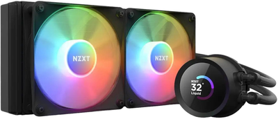 Система жидкостного охлаждения NZXT Kraken 280 RGB All-in-one Black (RL-KR280-B1)