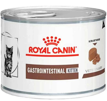 Вологий корм для кошенят Royal Canin Gastrointestinal Kitten, 195 г