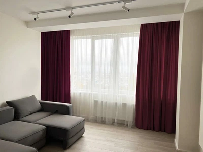 Комплект штор MANA микровелюр Diamond 200*260 см, две шторы. Цвет бордовый (197).