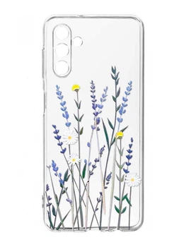 Прозорий чохол на Samsung Galaxy A35 5G (A356) :: Польові квіти (принт 270)