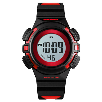 Skmei 1485 детские наручные часы черный\красный