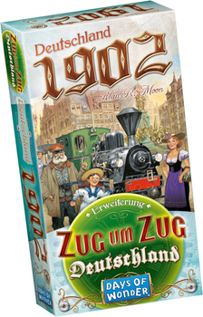 Dodatek do gry planszowej Asmodee Ticket to Ride Germany: Germany 1902 (0824968417621)