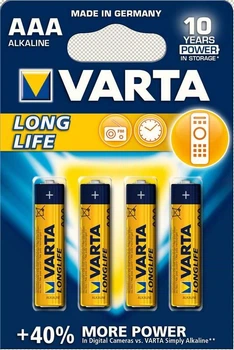Батарейка щелочная VARTA Alkaline LR03 4 шт
