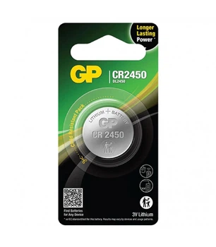 Батарейка таблетка для часов GP Lithium CR2450 1 шт