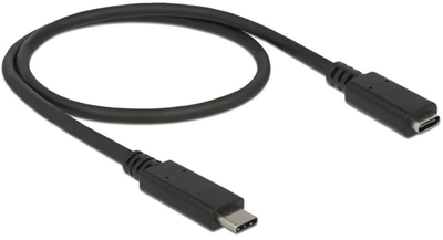 Кабель Delock USB-CM - USB-CF 3.0 0.5 м Black (4043619855322)