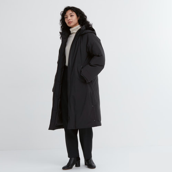 Пуховик Uniqlo розмір S чорний (460925)