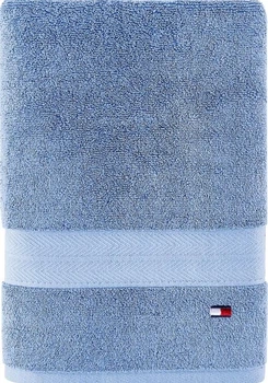 Полотенце хлопковое Tommy Hilfiger банное 76х138 см Modern American Solid Cotton Bath Towel Светло-голубое (46249647699)
