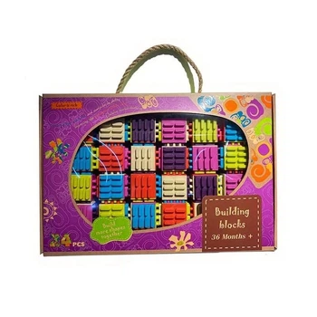 Конструктор Building blocks, 24 элемента. Multicolor (155442)