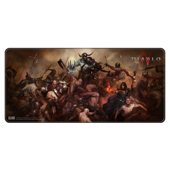 Игровая поверхность Blizzard DIABLO IV - Heroes mousepad, XL (Диабло) XL 900х420мм (FBLMPD4HEROES21XL)