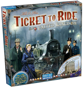 Доповнення до настільної гри Asmodee Ticket to Ride: United Kingdom (0824968817773)