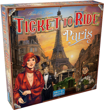 Dodatek do gry planszowej Asmodee Ticket to Ride: Paris (0824968206669)