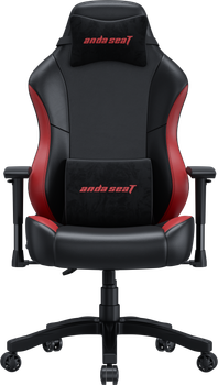 Кресло игровое Anda Seat Luna Color Size L Black/Red PVC (AD18-48-BR-PV)