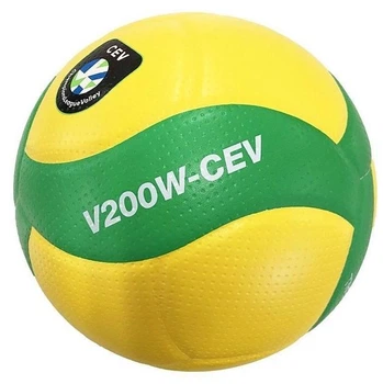 Мяч волейбольный MIKASA V200W - СEV №5 Желто-зеленый